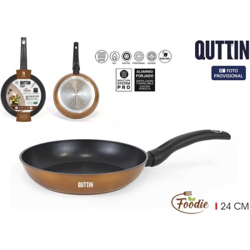 Sartén 24cm Foodie Quttin