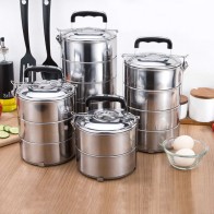 Privilege Double Plate Lunch Box 14cm Steel - Practical Food Storage