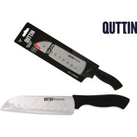 Hollow Edge Santoku Kitchen Knife 17cm Kasual
