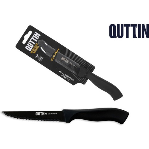 Cuchillo Sierra Multiusos 11cm Quttin Negro