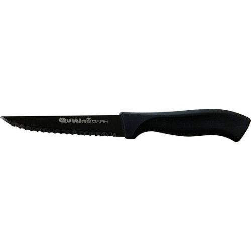 11cm Multi-Purpose Serrated Knife Quttin Black