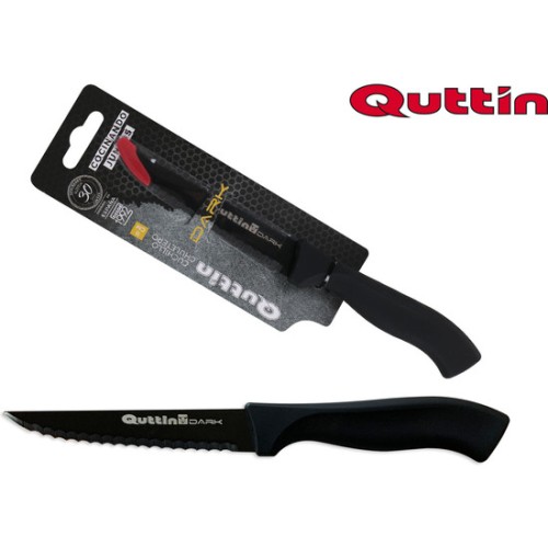11cm Multi-Purpose Serrated Knife Quttin Black