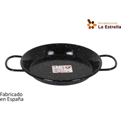 24cm Speckled Valencian Paella Pan