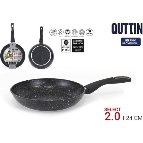 24cm Soft T. Ind. Frying Pan Quttin