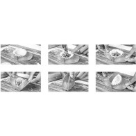 Quttin Plastic Dumpling Mold 19x11x3.2