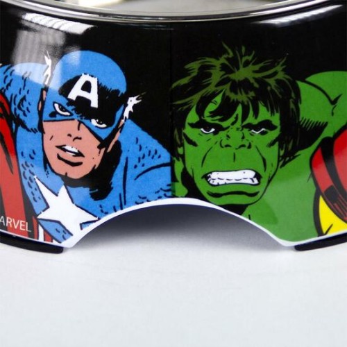 Comedero Para Perro L Marvel Red