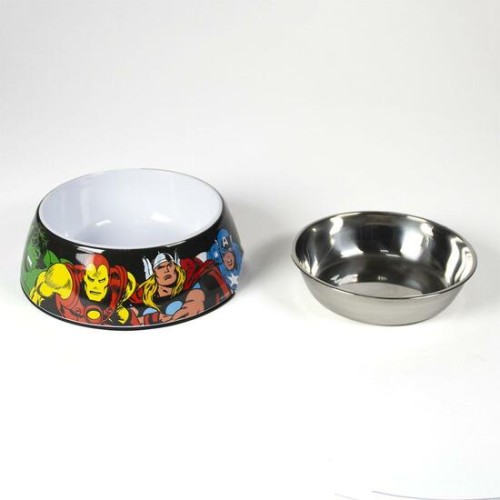 Comedero Para Perro L Marvel Red