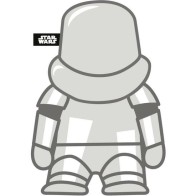Star Wars Stormtrooper Gray Dog Plush Toy for Fun and Comfort