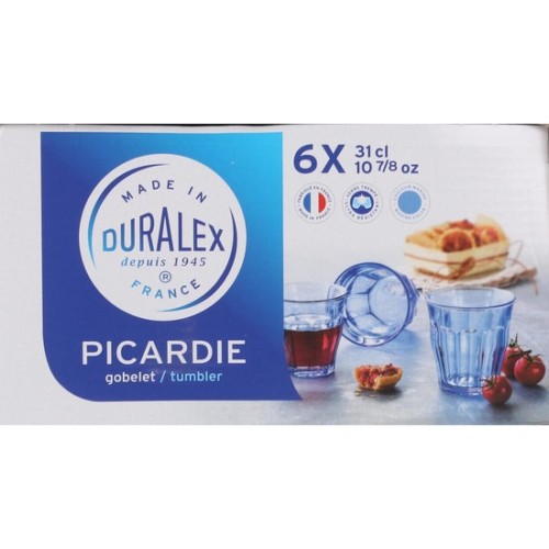 Set of 6 Marine Picardie Glasses 31cl