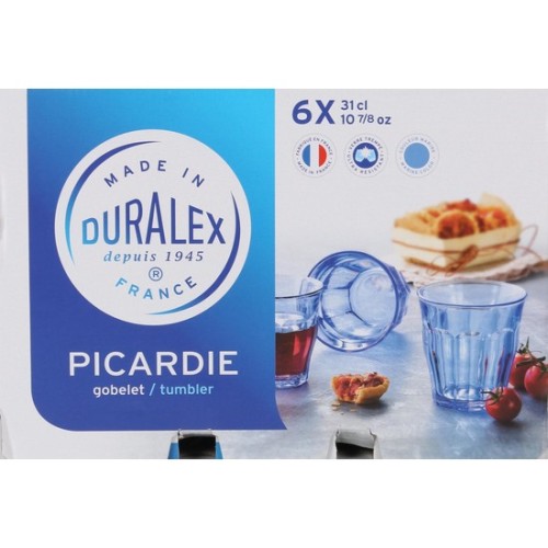 Set of 6 Marine Picardie Glasses 31cl