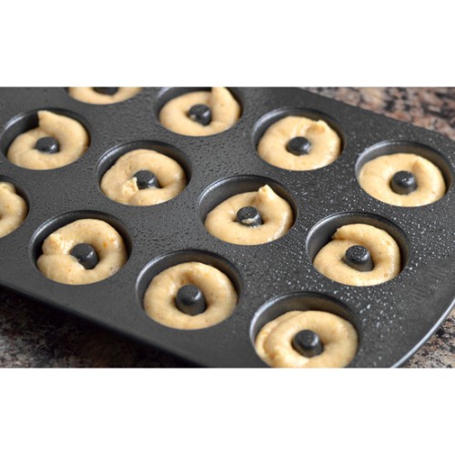 12-Donut Baking Mold 4.5cm Quttin