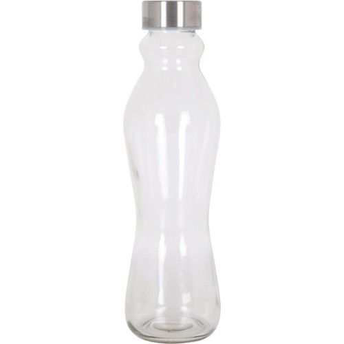 Botella Vidrio Tapon Metal 05lt