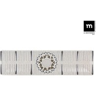 Fuente Rectang. 30x8cm Barroc Elite Brillo