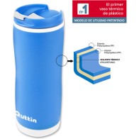 Quttin 400ml Plastic Thermo Bottle