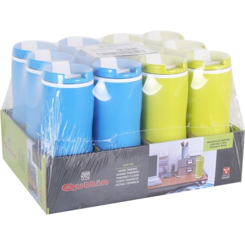 Quttin 400ml Plastic Thermo Bottle