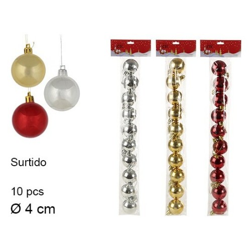 10 Assorted 4cm Balls