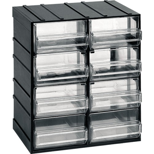 Modular Plastic Storage Unit 192x148x230mm