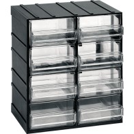 Modular Plastic Storage Unit 192x148x230mm