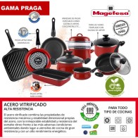 Magefesa Praga Olla 30 Con Tapa Vidrio
