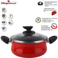 Magefesa Praga Olla 30 Con Tapa Vidrio