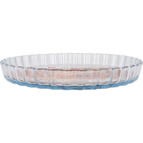 27cm Ruffled Glass Pie Mold Quttin