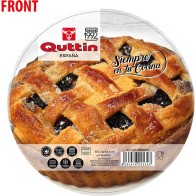27cm Ruffled Glass Pie Mold Quttin