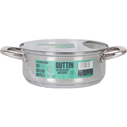20cm Induction Steel Casserole - New Caesar