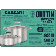 20cm Induction Steel Casserole - New Caesar