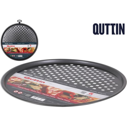 Pizza Oven Mold 33.5x1cm Dark Grey by Quttin