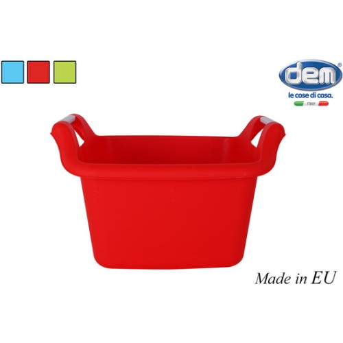 Square Basin with Handles 42l - 56.7cm Acapulco