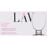 Set of 6 Tokyo Stem Glasses 290cc