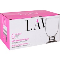 Set of 6 Tokyo Stem Glasses 290cc