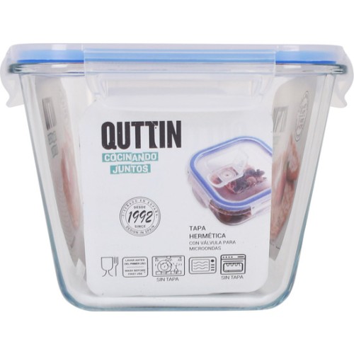 Rectangular Honda Lunch Box 23x17.5x13cm with Valve Quttin