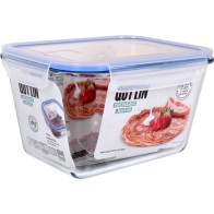 Rectangular Honda Lunch Box 23x17.5x13cm with Valve Quttin