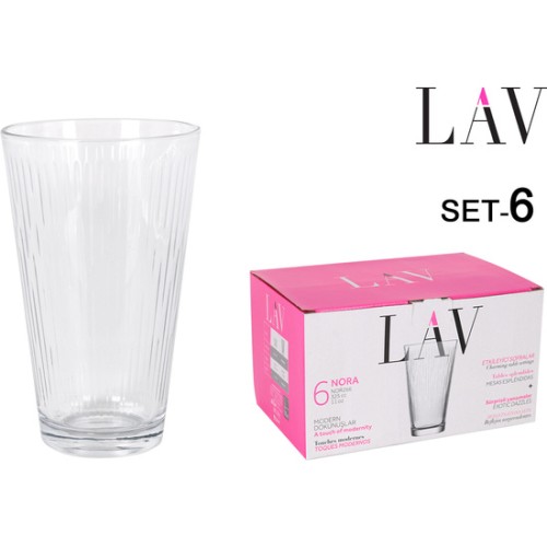 Set of 6 Nora 325cc Glasses