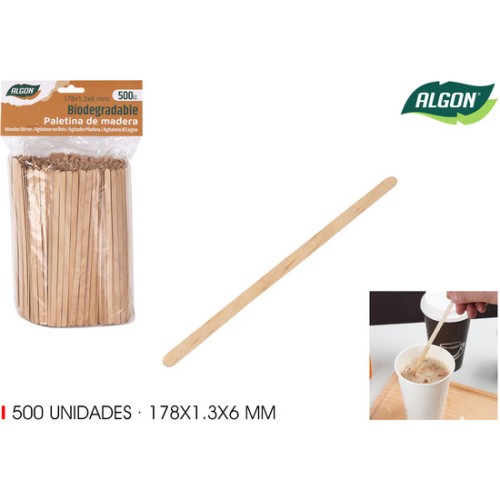 Set-500paletinas Madera Algon