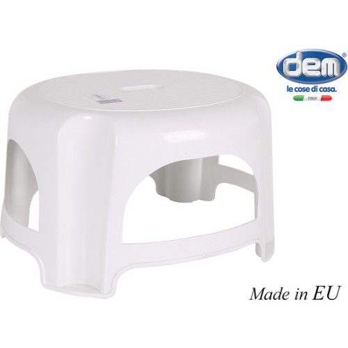 Sabin White Step Stool 29x25cm