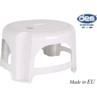 Step-taburete Blanco Sabin 29x25cm