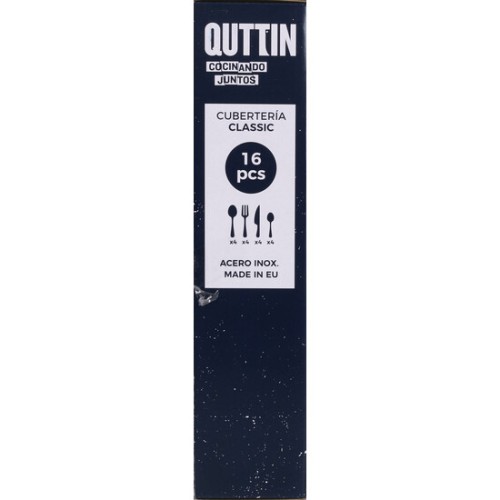 Cubiertos Quttin Classic 16 Piezas