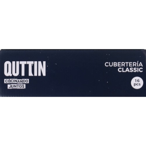 Cubiertos Quttin Classic 16 Piezas