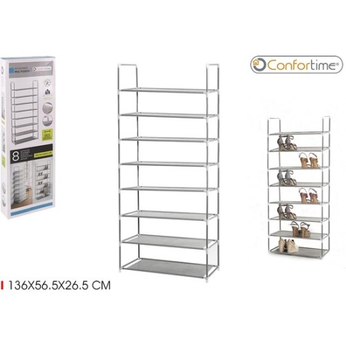Estantería Multiuso 8 Bal 136x56.5x26.5 Confortime
