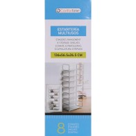 Estantería Multiuso 8 Bal 136x56.5x26.5 Confortime