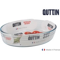 Oval Glass Dish Quttin 26x18cm 1.8L Cooking