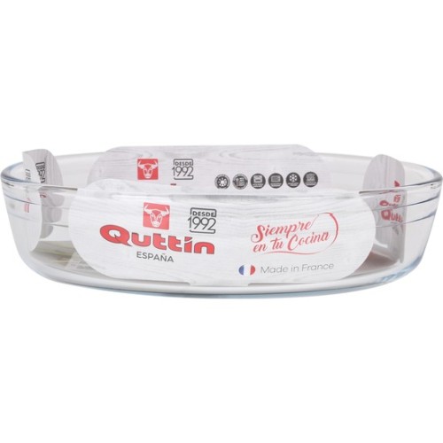 Oval Glass Dish Quttin 26x18cm 1.8L Cooking