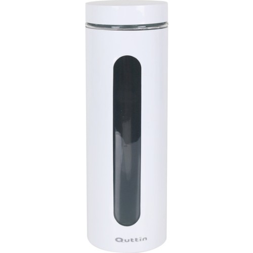 Tarro de Vidrio con Tapa de Acero Inoxidable para Almacenamiento en Cocina