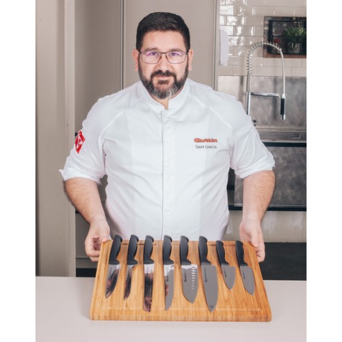 Cuchillo de Cocina 15cm Negro