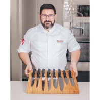 Cuchillo de Cocina 15cm Negro