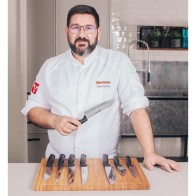 Cuchillo de Cocina 15cm Negro