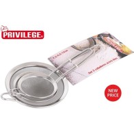 Set of 3 Stainless Steel Strainers 7.5/8.5/12cm Privilege