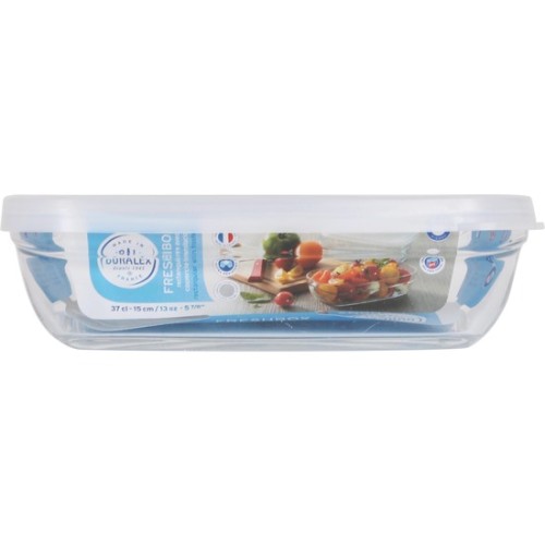 Transparent Rectangular Lunch Box 15cm Freshbox